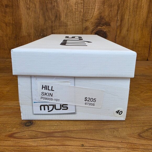 MJUS “Hill” Leather Block Heel Sandals | EU 40 / US 9–9.5 - Picture 9 of 9